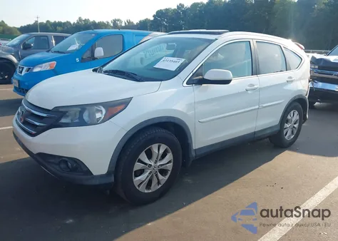 2013 Honda Cr-V Ex-L из США, поврежденный, VIN 5J6RM3H78DL039433